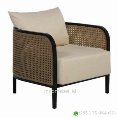 Sofa Rotan Minimalis Single Harga Murah Indomebel Id