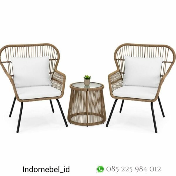 Jual Kursi Teras Rotan  Rumah  Murah Indomebel id